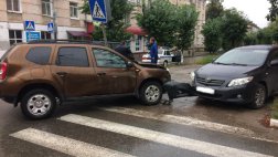 В ДТП на улице Островского произошло пострадал ребенок