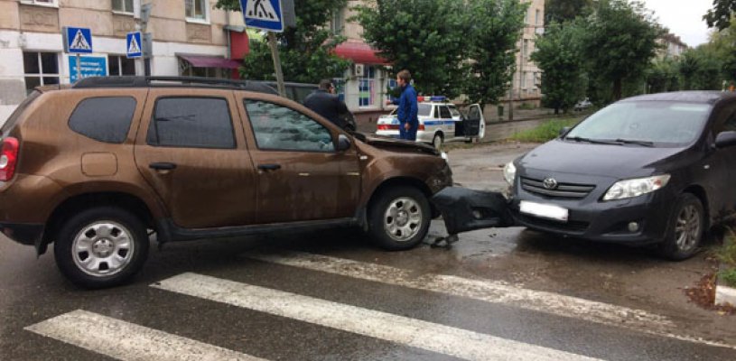 В ДТП на улице Островского произошло пострадал ребенок