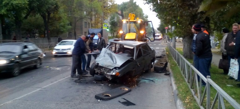 Водитель "пятнадцатой", устроивший ДТП на ул.Новой был нетрезв