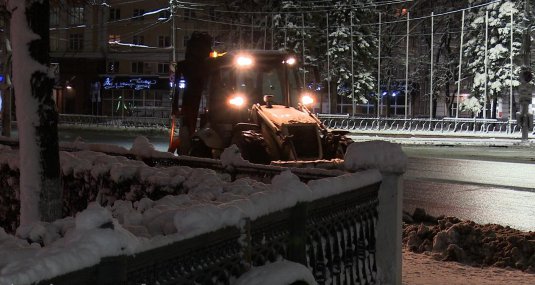 Администрация Рязани отчиталась об уборке города от снега
