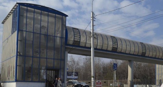 На 5 ночей перекроют для движение пешеходный переход у ООТ «Рязанская Таможня»