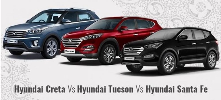 Hyundai обновляет для России Santa Fe, Tucson и Creta