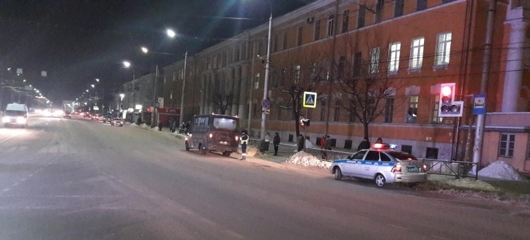 На Первомайском проспекте произошел наезд на пешехода