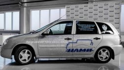 НАМИ разработал Lada Kalina с ДВС сзади