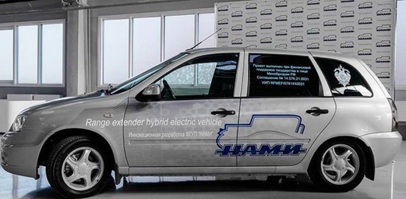НАМИ разработал Lada Kalina с ДВС сзади