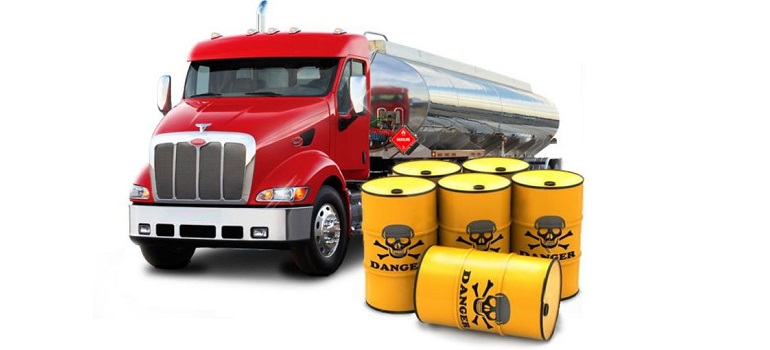 ГИБДД усиливает контроль за водителями транспортных средств, перевозящих опасные грузы