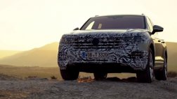Volkswagen опубликовала видеотизер нового поколения Touareg