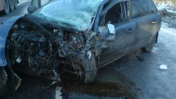 ГИБДД о столкновении двух Ford Focus 3 на 340 км М5