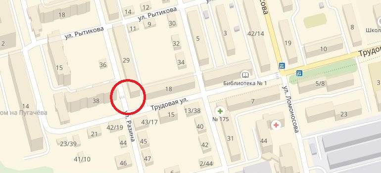 До 14 апреля будет закрыто движение транспорта по ул. Разина