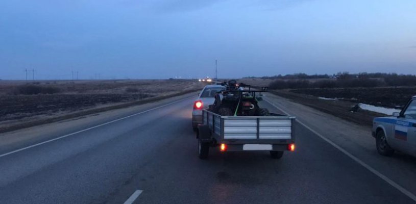 На 200-ом километре автодороги М-6 «Каспий» произошел наезд на пешехода