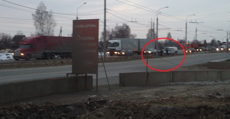 На объездной дороге М5 произошло ДТП