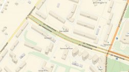 Закрыто движения транспорта по одной полосе движения в сторону ул. Советской Армии