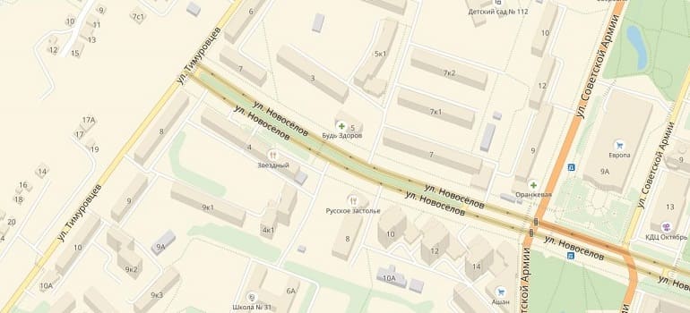 Закрыто движения транспорта по одной полосе движения в сторону ул. Советской Армии