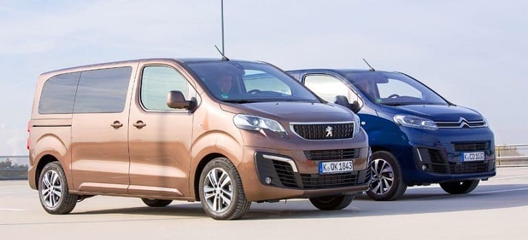 Peugeot Expert и Traveller, а также Citroen Jumpy Spacetourer, попали под отзыв из-за возможного перегрева двигателя