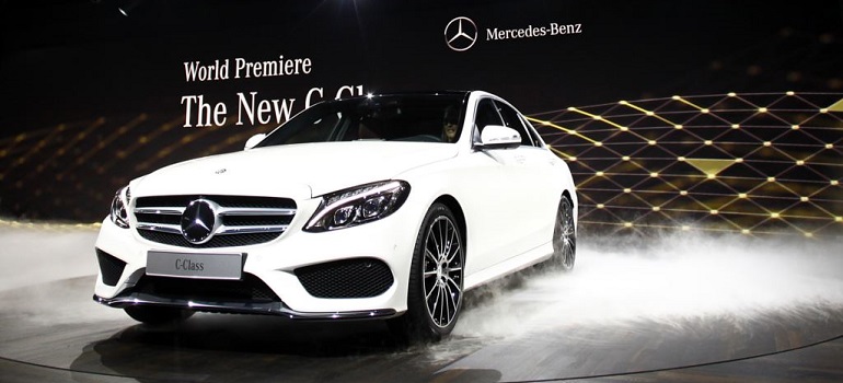 Mercedes-Benz представил C-class четвертого покаления на автосалоне в Детройте