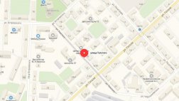 У школы №37 по ул. Толстого, д. 5 с 15 декабря планируется запретить остановку и стоянку автомобилей
