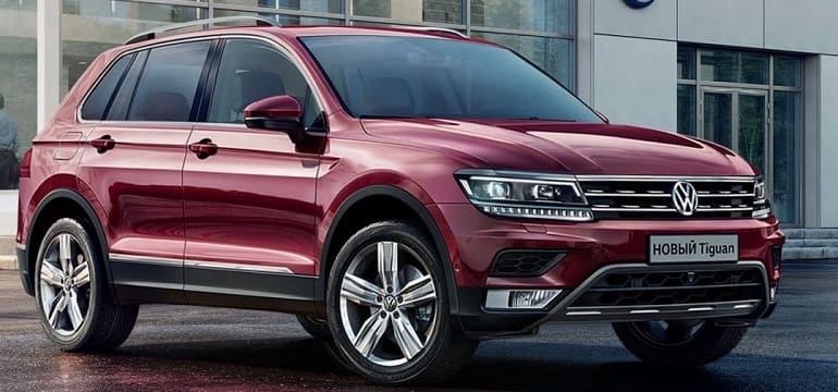 Volkswagen отзывает 4 320 кроссоверов  Tiguan для устранения проблем с эстетической подсветкой потолка