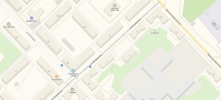 До 31 августа будет закрыто движение транспорта по ул. Островского от дома №1 до дома №9