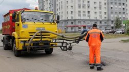 О работах по ликвидации аварийных выбоин в асфальтобетонном покрытии автомобильных дорог на территории Рязани за минувшую неделю