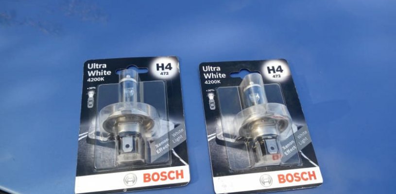 Bosch Ultra white 472: Больше света!