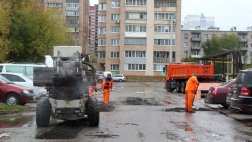Общая площадь дорожного ремонта в Рязани за неделю составила 786 кв. м.