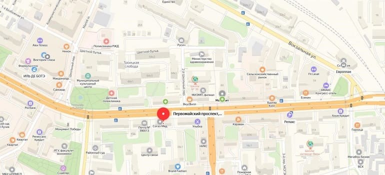 На два дня будет ограничено движение транспорта по Первомайскому проспекту в районе дома №41 по одной полосе движения