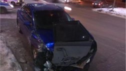 Не соблюдение очередности проезда стало причиной столкновения четырех автомобилей в Рязани