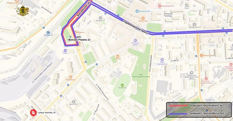 30 января будет изменено 3 маршрута Рязанского троллейбуса