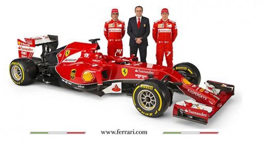 Видео о Ferrari F14 T, который будет соревноваться в Формуле-1