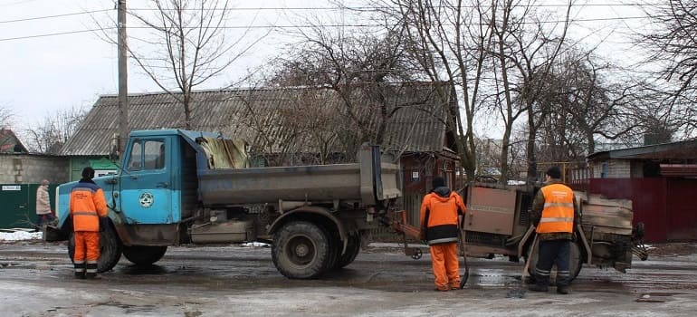 Администрация Рязани рассказала где на прошлой недели проводили ямочный ремонт