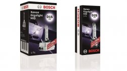 Bosch пополнила семейство Gigalight ксеноновыми лампами Xenon Gigalight HID