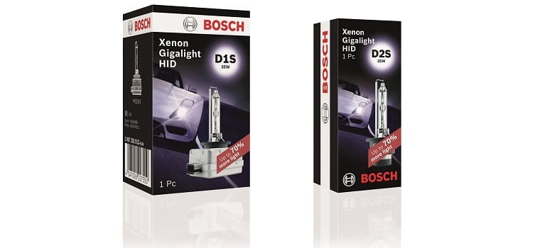 Bosch пополнила семейство Gigalight ксеноновыми лампами Xenon Gigalight HID