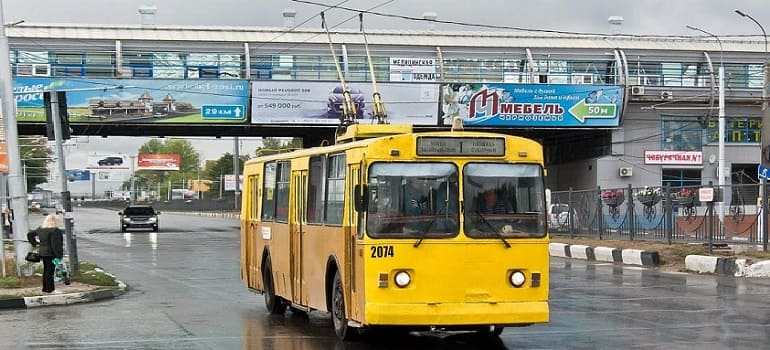 Изменение движения общественного транспорта 23 и 24 апреля в связи с проведением дезинфекции улиц города Рязани