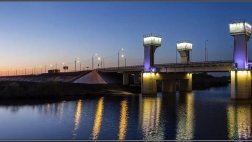 По ночам 22 и 23 апреля будет перекрыто движение по разводному мосту через р.Трубеж на Северном обходе г. Рязани