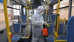 Пассажирский транспорт в Рязани дезинфицируют после каждого рейса