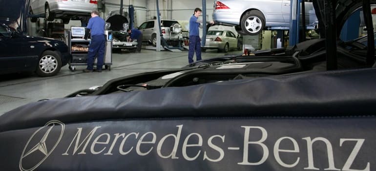 Отзывные компании Mercedes-Benz за неделю