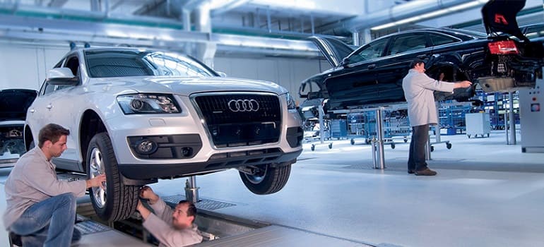 16 автомобилей Audi Q8 с двигателем V6 3,0 TFSI требуют чип-тюнинга