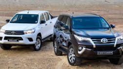 Из-за проблем с тормозами Toyota отзывает пикапы Hilux и внедорожники Fortuner