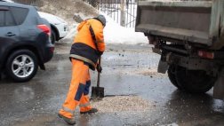 Аварийный ремонт дорог Рязани продолжится в круглосуточном режиме в выходные дни