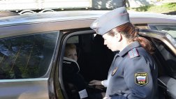 ГИБДД проводит рейд по проверке правил перевозки детей