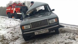В Шиловском районе дорогу не поделили "Семерка" и грузовик Volvo