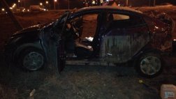 Пьянная автоледи снесла остановку «Село «Шумашь» и покалечила пассажира (фото)