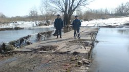Открыто движение по автомобильному мосту через реку Ранова в населенном пункте Шелемишево Скопинского района