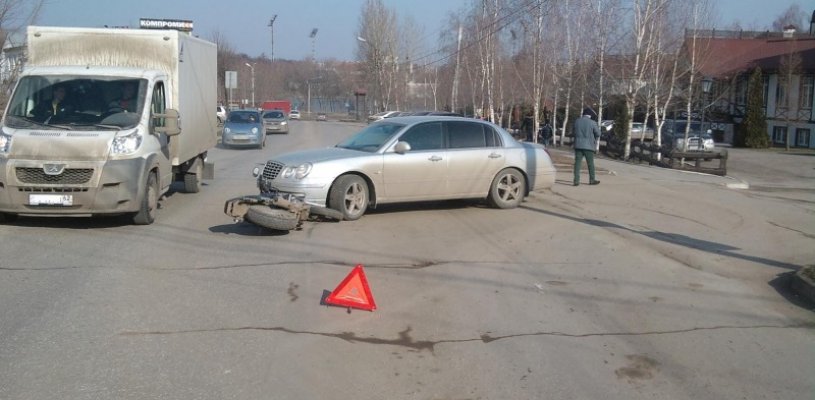 За минувшие сутки произошло несколько ДТП с участием мототранспорта