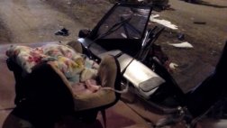 Разыскиваются очевидцы ДТП на ул. Промышленой, в котором ВАЗ-2107 разорвало на две части