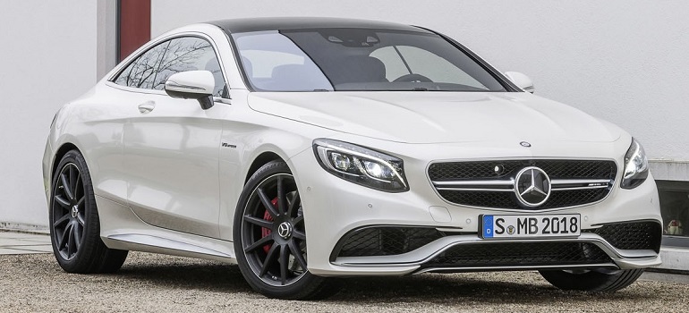 Названа стоимость полноприводных купе S500 и S63 AMG от Mercedes