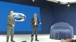 Презентация Datsun mi-DO на Московском международном автосалоне (видео)