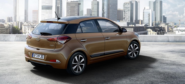 Hyundai разместил фото новой версии трехдверного хэтчбека i20