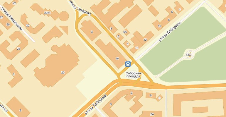 14 сентября с 10.00 до 15.30 будет ограничено движение по пл. Соборной и ул. Петрова