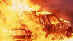 За одну ночь в Рязанской области сгорели 4 авто